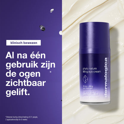 Phyto Nature Lifting Eye Cream: claim