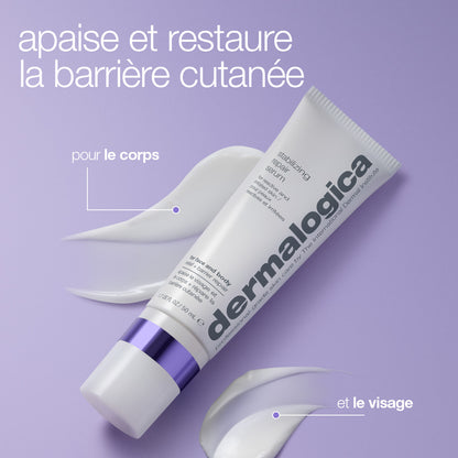 Apaise et restaure la barrière cutanée, pour le corps et le visage
