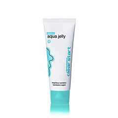 clear start cooling aqua jelly: een verfrissende moisturizer voor de vette tiener huid